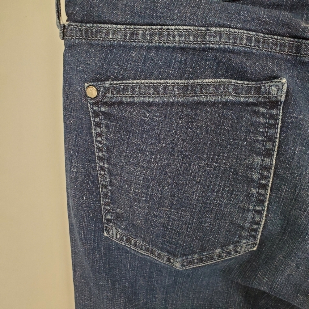 Pilcro and the Letterpress  STET jeans bootcut strechy dark wash size 29 - Picture 4 of 8